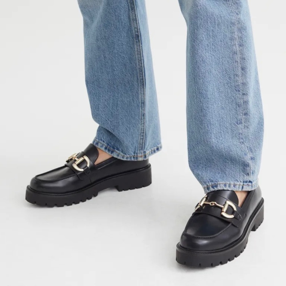 H&M Chunky Lug Sole Loafers